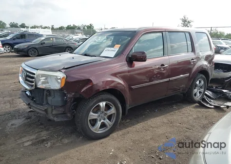 2012 Honda Pilot Ex-L z USA, uszkodzony, nr VIN 5FNYF4H5XCB043680